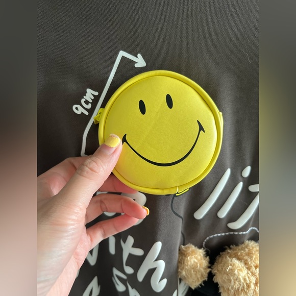 13DE MARZO PALDA BEAR VELCRO PATCH BALLON HOODIE DARK GULL GRAY -brand new - Picture 10 of 13